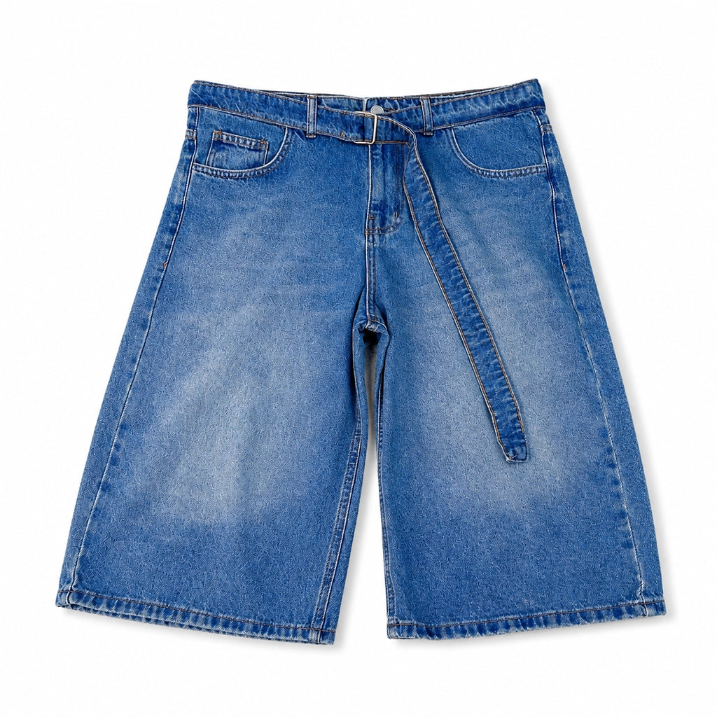 Belted jeans Shorts