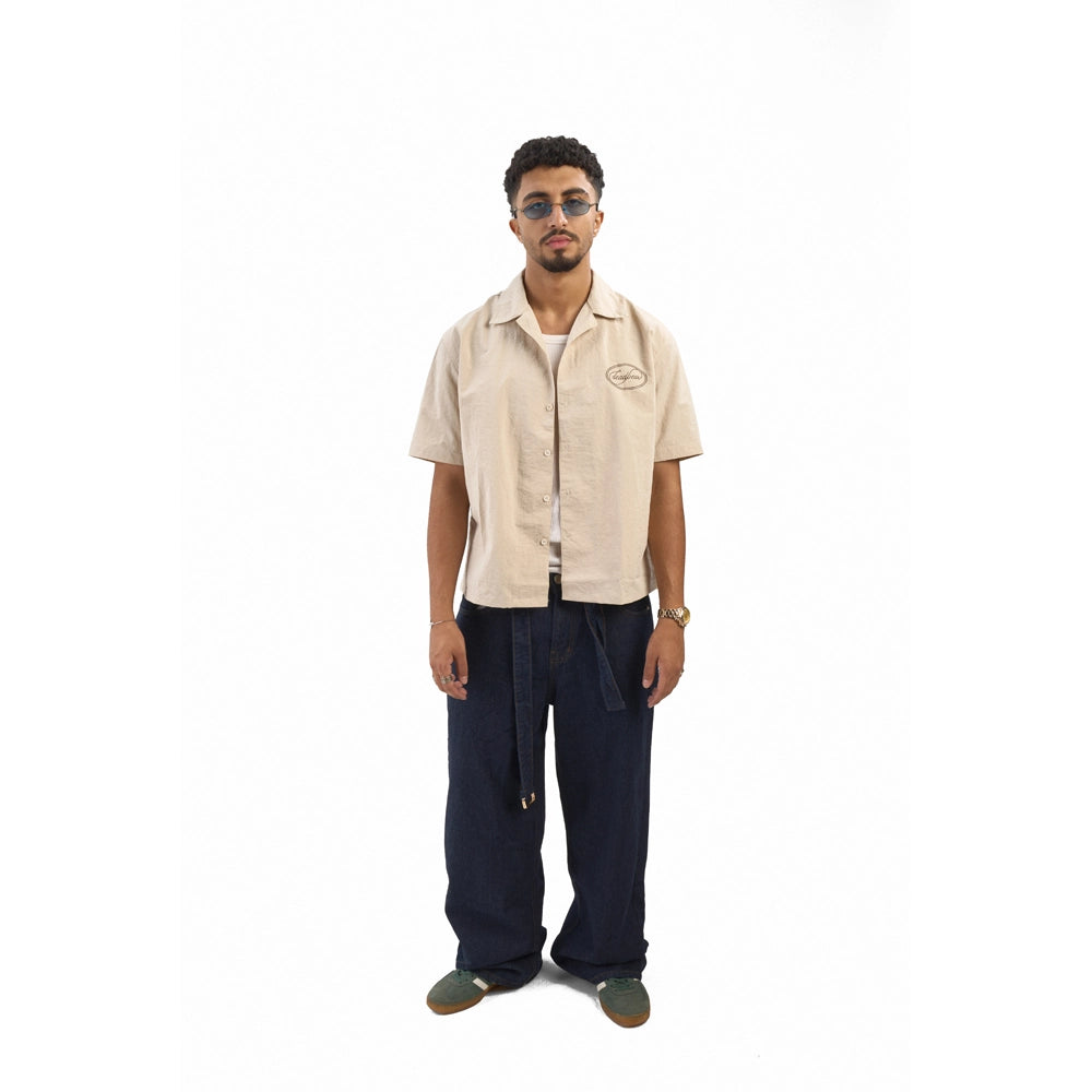 Printed waterproof boxfit shirt