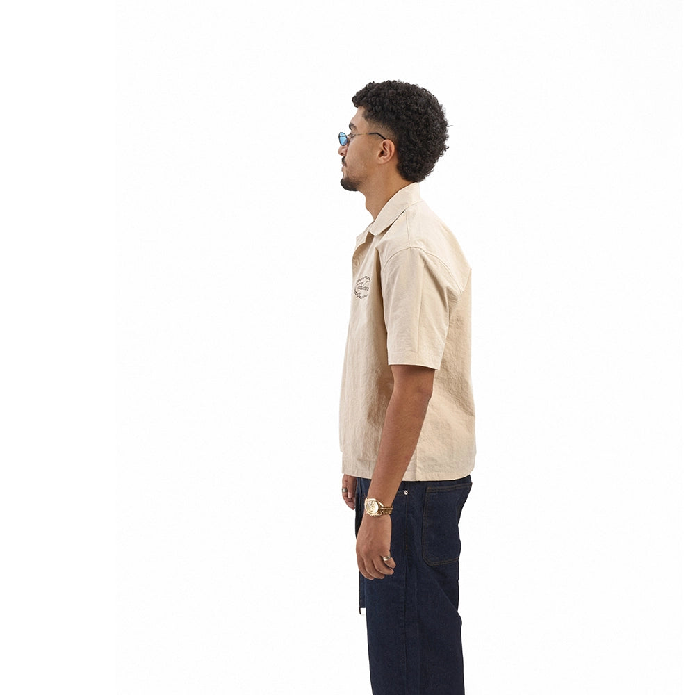 Printed waterproof boxfit shirt