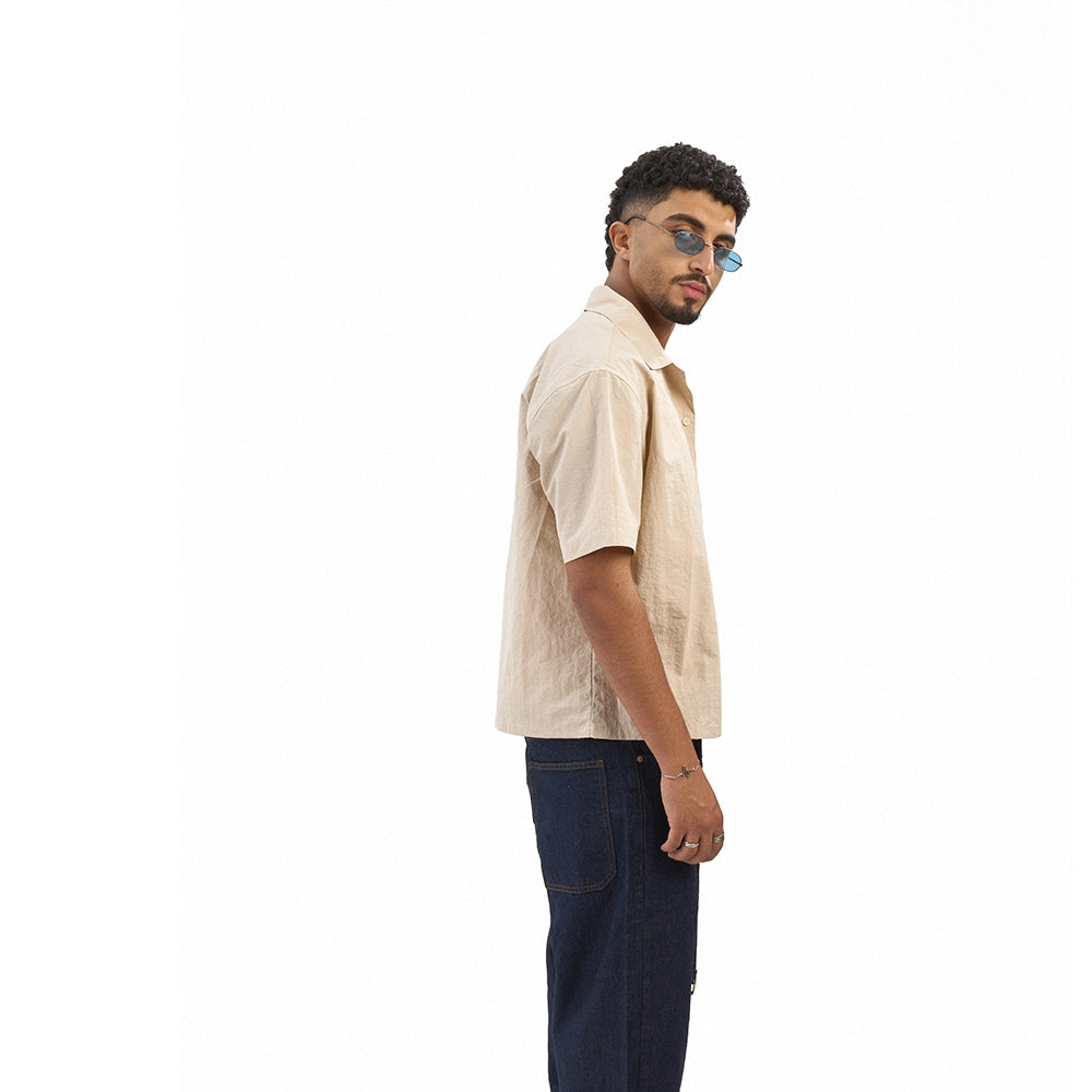 Printed waterproof boxfit shirt