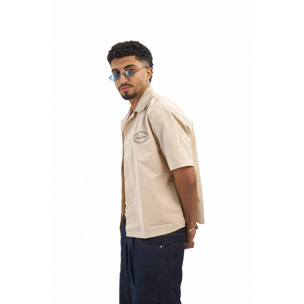 Printed waterproof boxfit shirt
